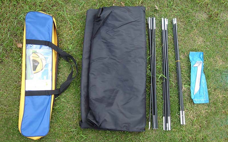 Cheap Goat Tents 1 2 Person Outdoor Camping Tent Single Layer 1 Door Waterproof Tourist Tent for Hiking Beach Travel Fishing Beach 210x150x120cm   